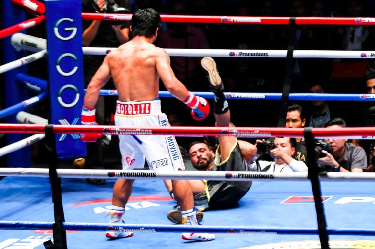 Where is Manny’s boxing ring?