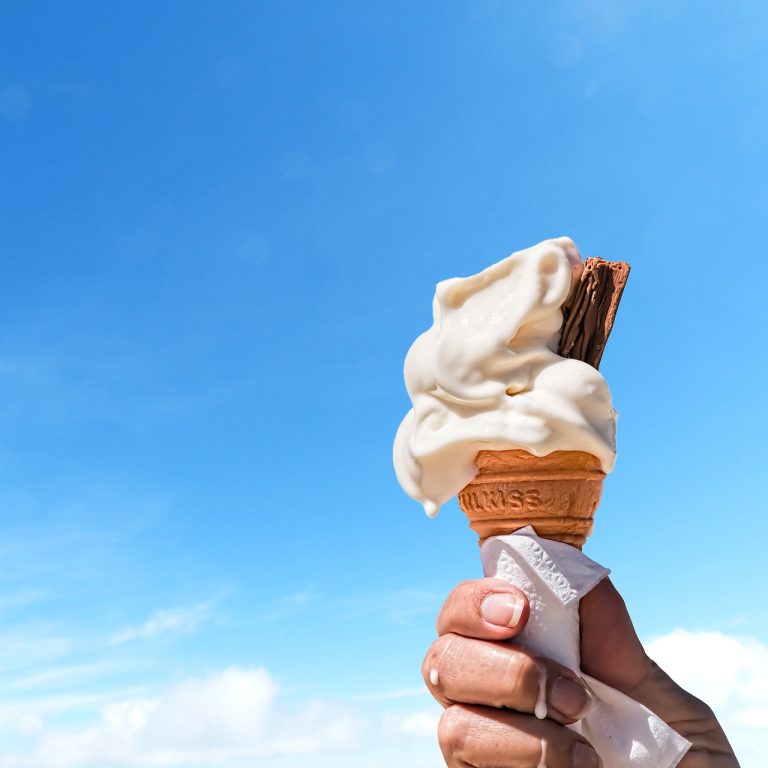Ice cream melting