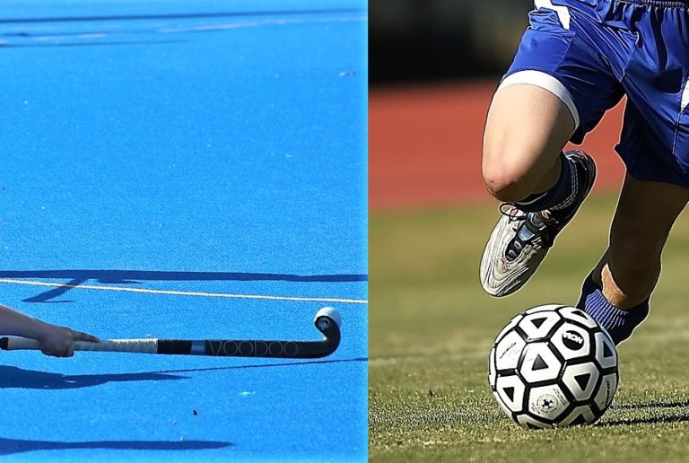 Hockey and football