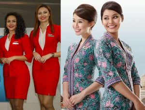 Malaysia airlines uniforms
