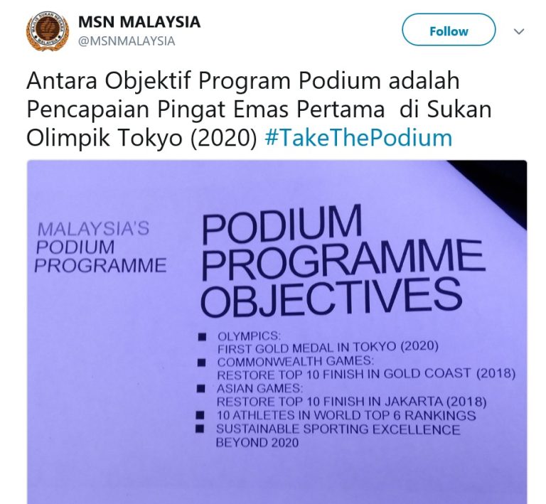 Podium Programme