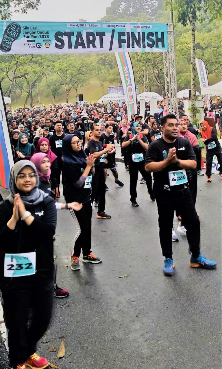 Sila Lari Jangan Duduk Fun Run 2018