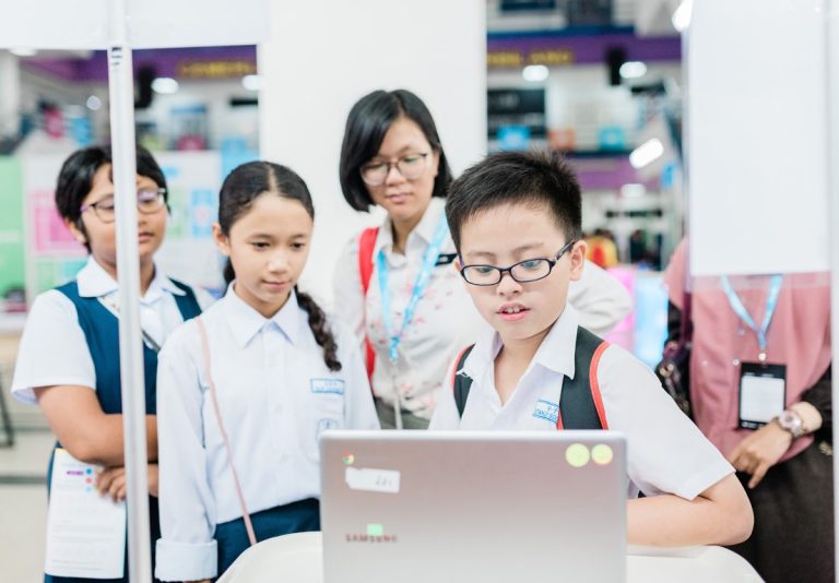 School children