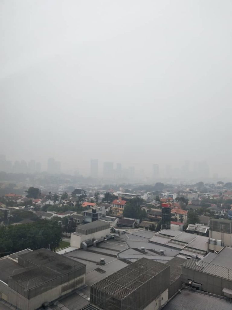 Haze in Kuala Lumpur