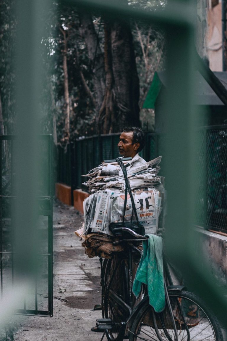 Newspaper vendor