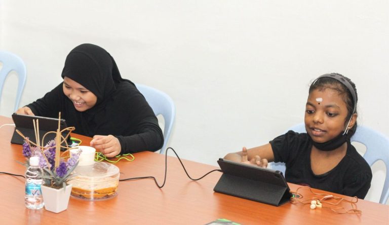 Kids excited to be given e-learning education boost