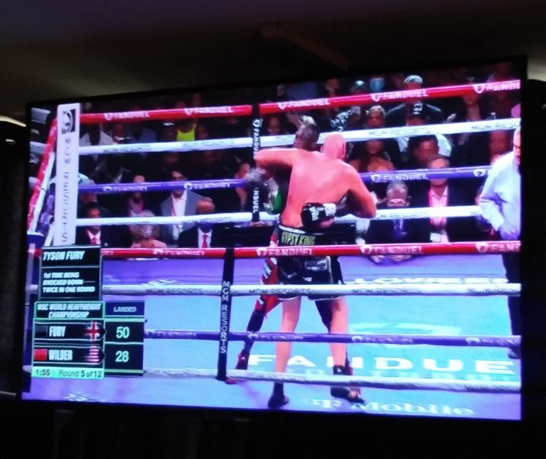 Can’t beat Sundays with friends, watching title bout over food, drinks