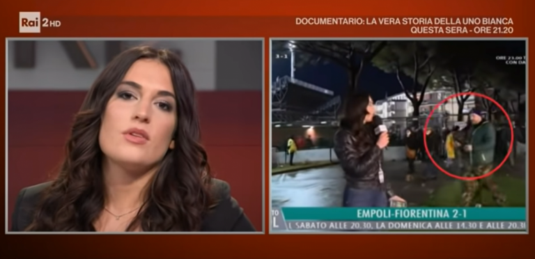Italian journalist sexually harassed after match shows more needs to be done to protect women