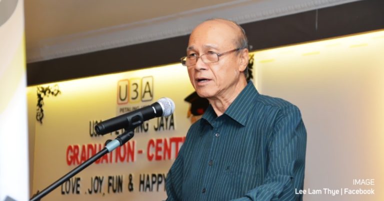 Lee Lam Thye: My journey is not over, it has to go on