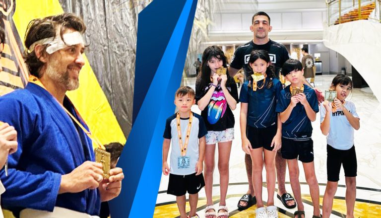 Ex-squash star Azlan Iskandar, kids roll to glory in Southeast Asia BJJ meet