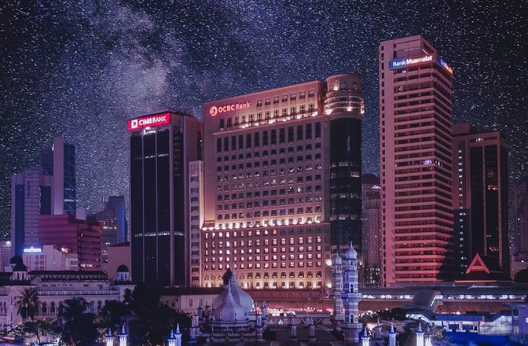 Financial institutions in Kuala Lumpur.