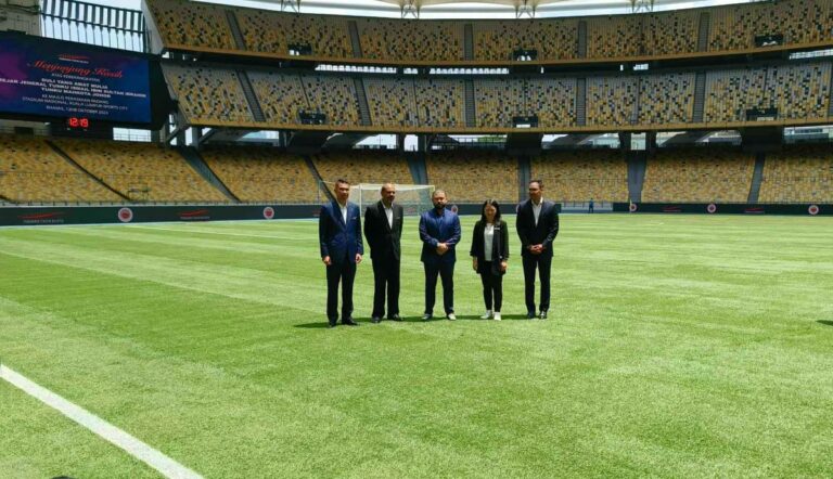 Grass is greener on National Stadium’s new turf, ahead of tomorrow’s Pestabola Merdeka