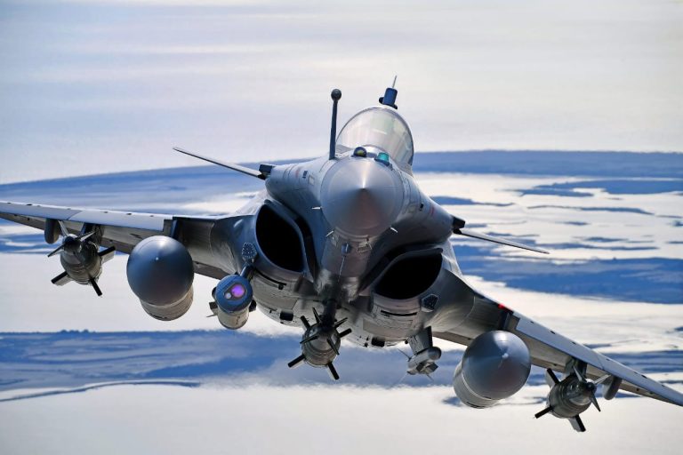 A Dassault Rafale in air. Image by Dassault Aviation