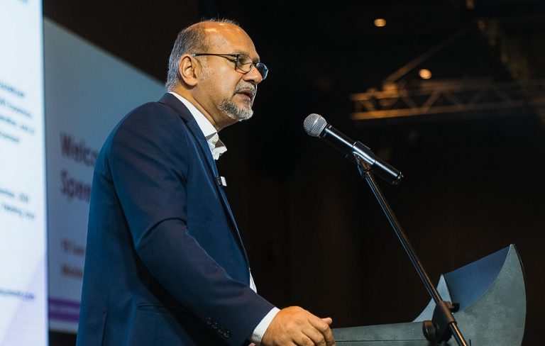 Digital Minister Gobind Singh Deo at the AGOS GBS Summit 2024 in Petaling Jaya on Sept 12, 2024.