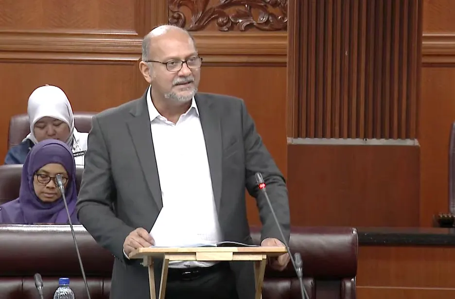 Digital Minister Gobind Singh Deo during the second and third reading of the Data Sharing Bill 2024 at the Dewan Negara on Dec 19, 2024.