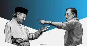 Malaysian Prime Minister Datuk Seri Anwar Ibrahim should stop pointing the finger at former prime minister Tun Dr Mahathir Mohamad for all the problems affecting the country.
