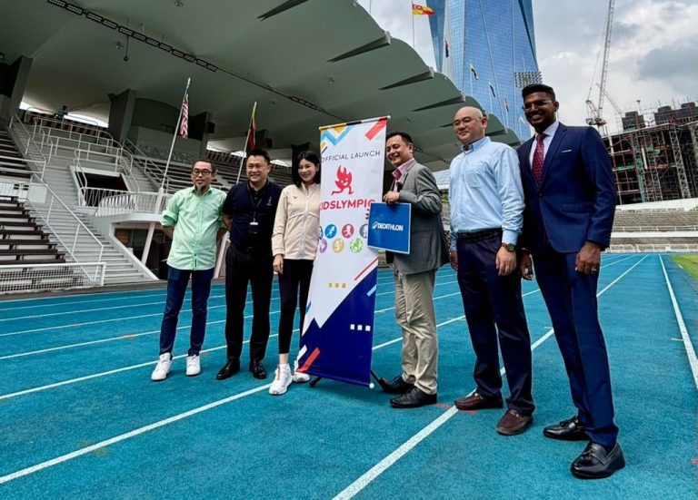 Launch of Kidslympic 2024 logo at Stadium Merdeka on December 4, 2024.
