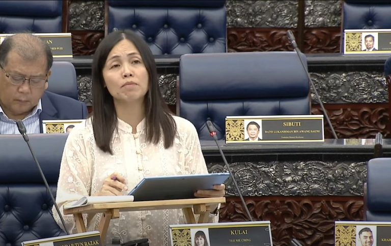 Deputy Communications Minister Teo Nie Ching presenting the Malaysian Media Bill in the Dewan Rakyat on Feb 26, 2025.