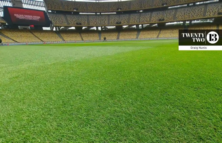 National Stadium in Bukit Jalil, Kuala Lumpur.