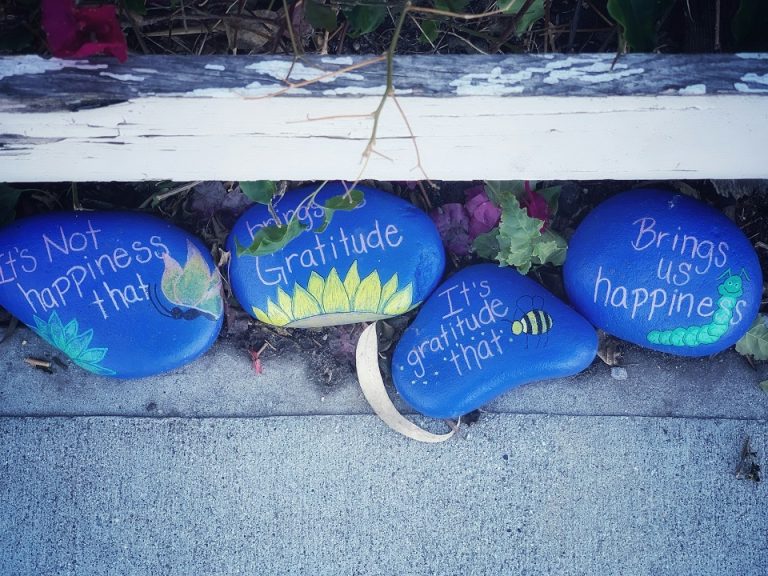 Gratitude doesn’t erase life’s blisters but it reminds us we are still walking