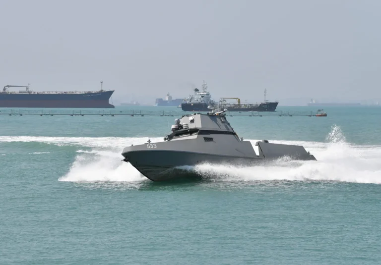 A Republic of Singapore Navy combat vessel.