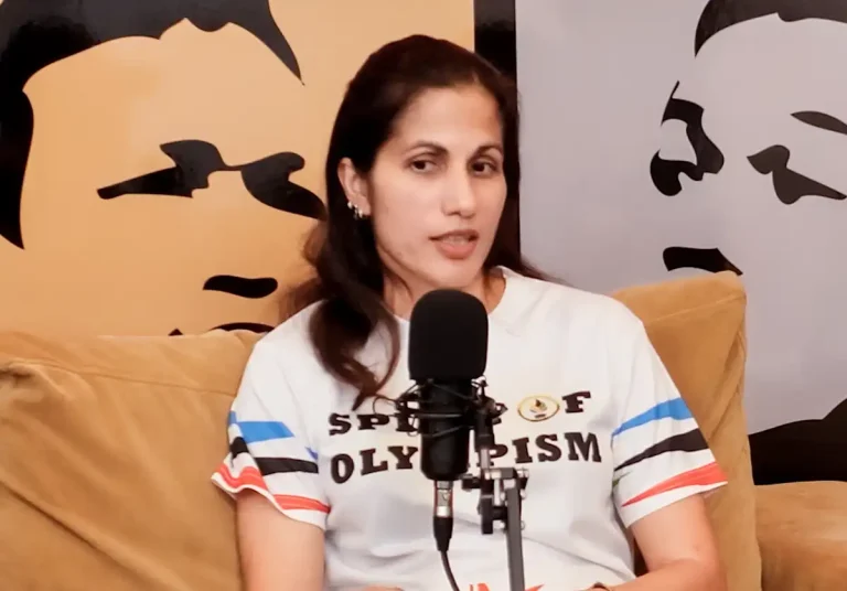 Noraseela Khalid during the podcast Julang in March 2025.