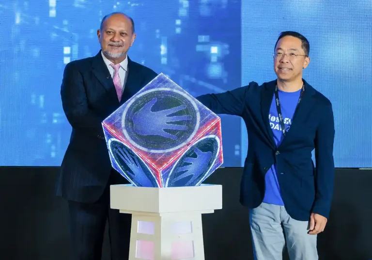 Digital Minister Gobind Singh Deo at the launch of the CTOS SME Biz Day in Bangsar South, Kuala Lumpur on May 6, 2025.