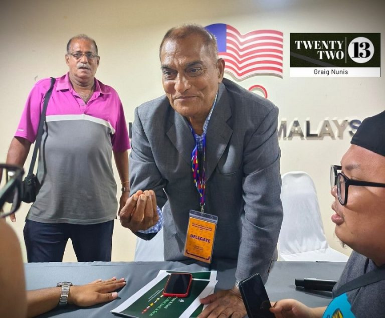 Datuk Karim Ibrahim at the Malaysia Athletics AGM at Wisma OCM on June 15, 2025.
