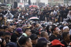 Rally goers at the Turun Anwar rally in Kuala Lumpur on July 26, 2025. Image: Twentytwo13