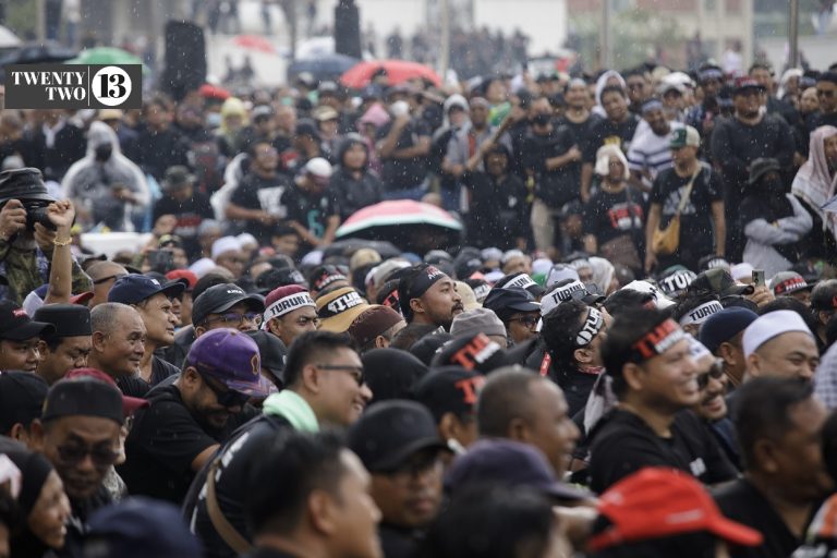 Rally goers at the Turun Anwar rally in Kuala Lumpur on July 26, 2025. Image: Twentytwo13