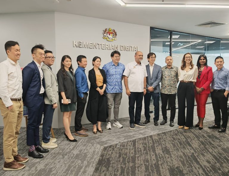 Gobind Singh Deo joins AI industry players during a session at the ministry in Kuala Lumpur recently (July 2025)