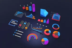 A graphic related to data analytics