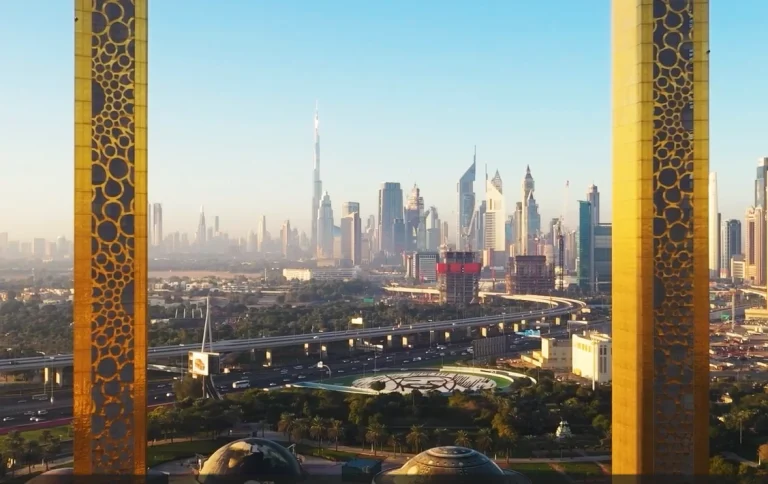 City view of Dubai.