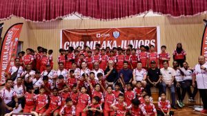 Players from CIMB Melaka Juniors.