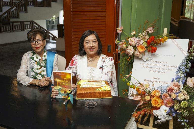 (L-R) JK Asher and Dato' Sheila DeCosta