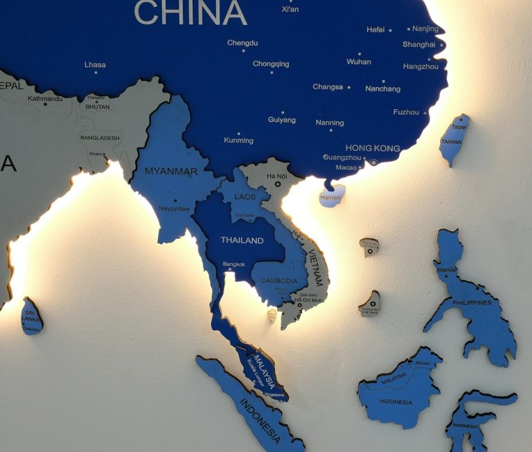 Map of Southeast Asia