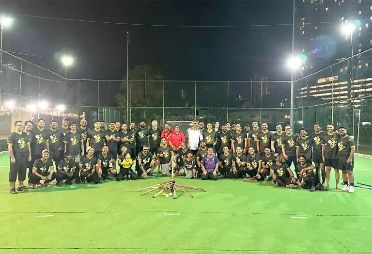 Former SMK Kepong Baru hockey players gather at SSU Kelab Aman on Nov 22, 2025.