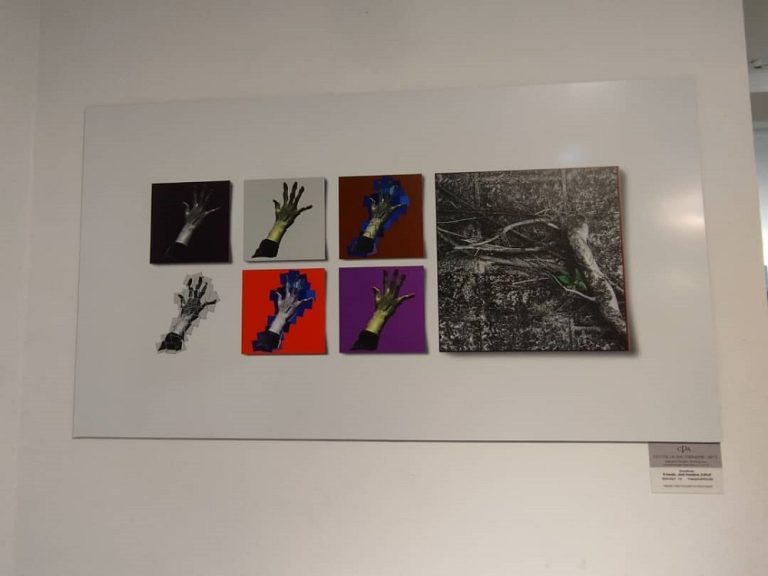 Francis Bancon's digital art on display