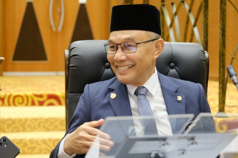 Mohd Shukri Ramli in the state assembly in December 2025.