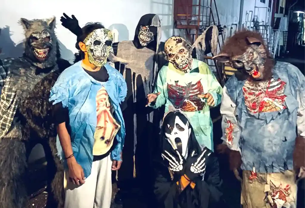 Some participants dressed as characters from horror films at UiTM Seremban 3’s Nightmare Run on Jan 9.