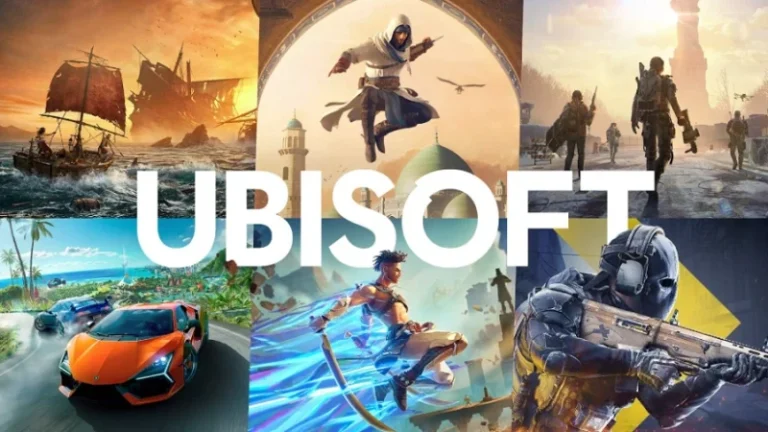 Screenshots of Ubisoft games.