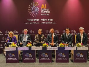 Malaysia's Digital Minister Gobind Singh Deo joins the Ministerial Panel: ‘International AI Safety Coordination: What Policymakers Need To Know’ during the AI Impact Summit 2026 in India on Feb 21, 2026.