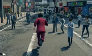 A scene from the video game Yakuza Like A Dragon.
