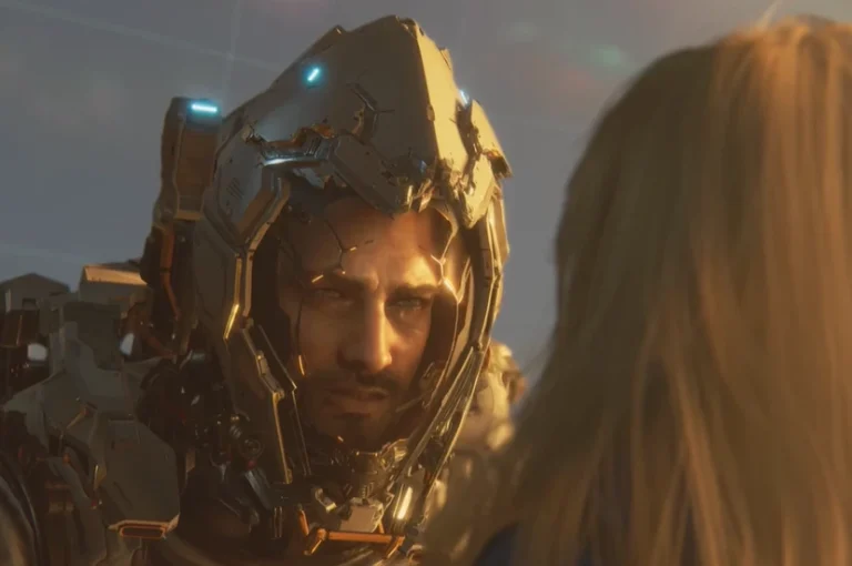 A scene from Capcom's game Pragmata.