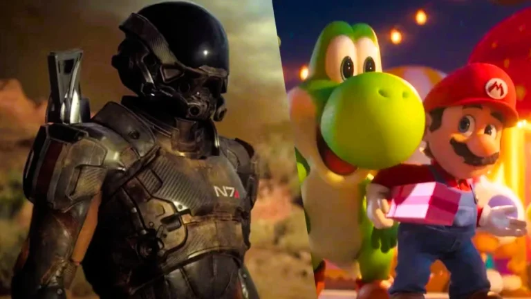 Images of video games that have been made into movies.