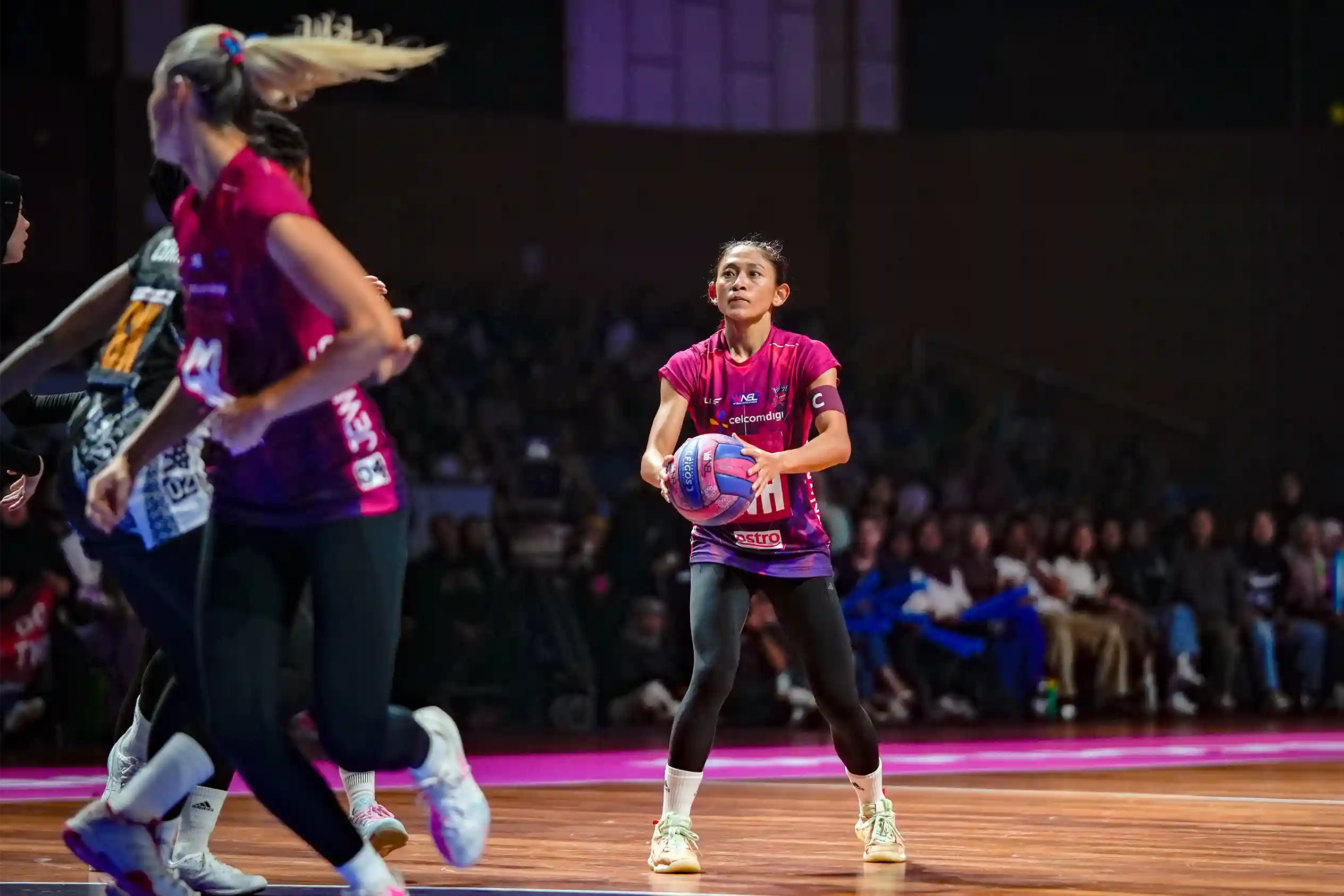 Nur Fariha Abdul Razak says the Astro Netball Super League provided players with wider exposure and a more professional environment in which to develop.