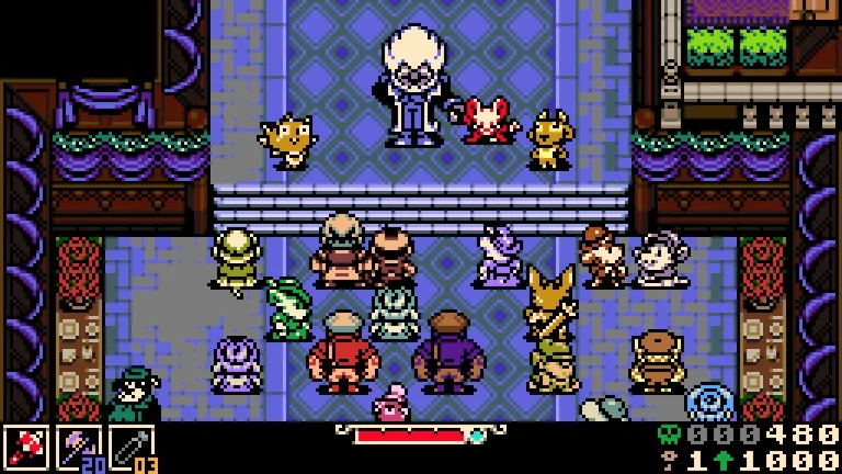 A screen shot from the game Mina The Hollower