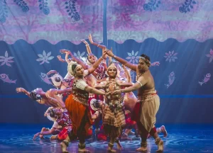 Ashikar Raj was part of the Odissi Anjali that showcased 20 young dancers from Klang's Raas Leela Performing Arts who trained under the Sutra Foundation's Dance Outreach Programme.