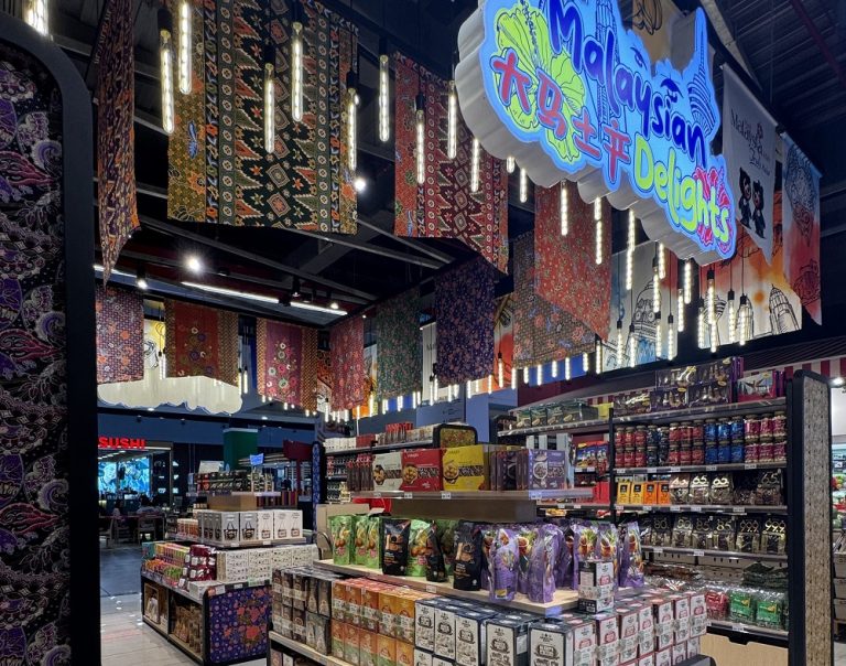 A Malaysian Delights outlet in Jaya Grocer, klia2