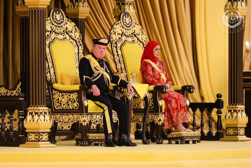 Sultan Ibrahim graced the Federal Awards Investiture at Istana Negara, held in conjunction with His Majesty's birthday